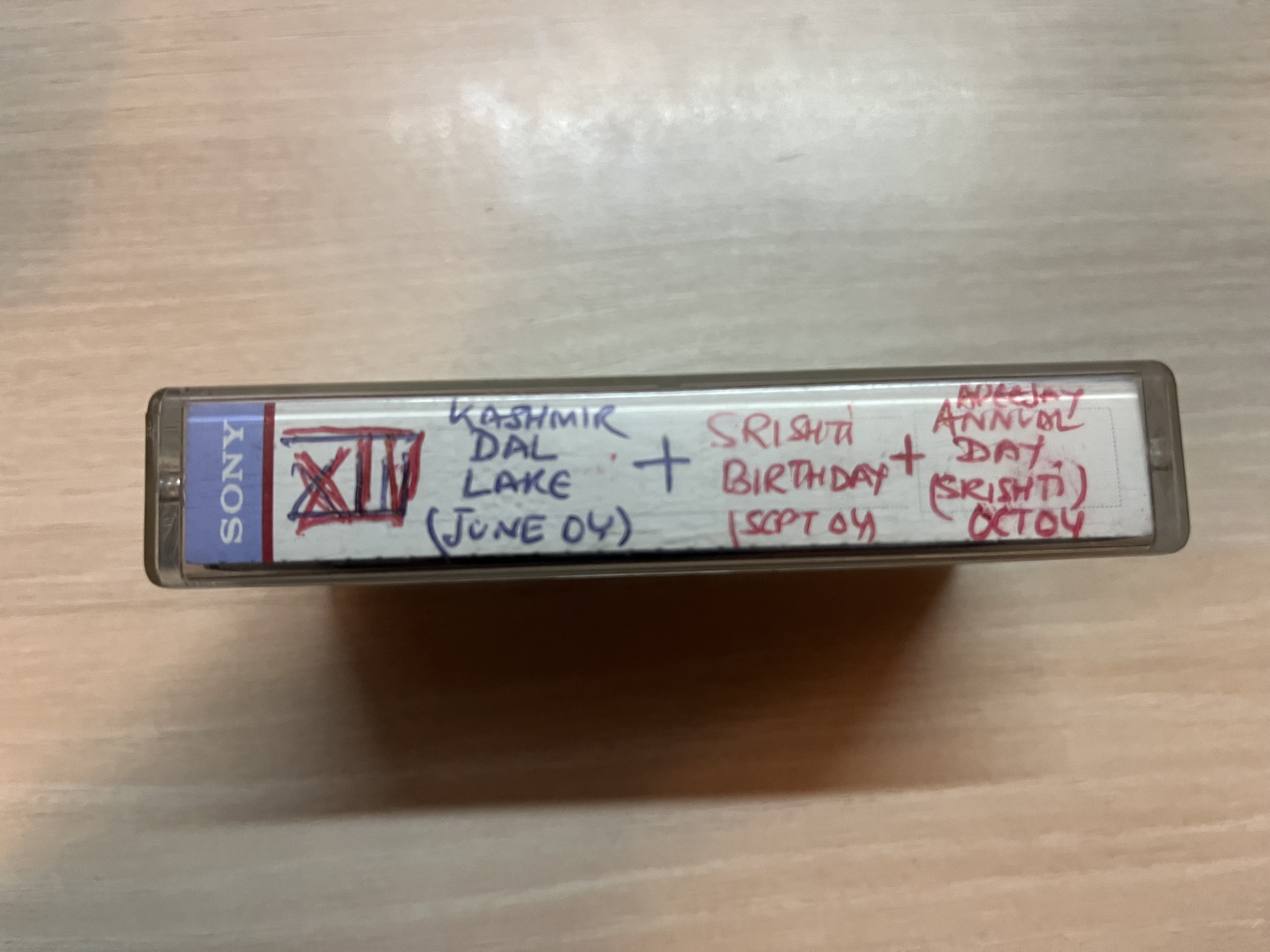 XIV Kashmir Dal Lake (June 04) + Srishti Birthday (Sept 04) + Apeejay Annual Day (Srishti) Oct 04